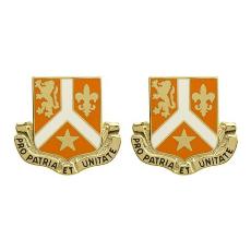 101st Signal Battalion Unit Crest (Pro Patria Et Unitate)